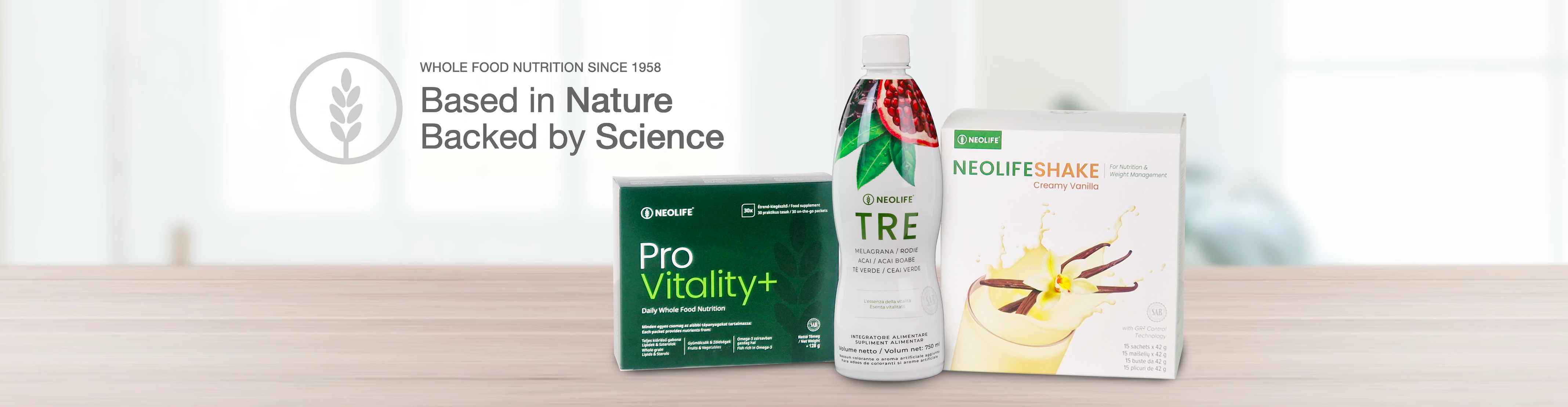 VRHUNSKA KVALITETNA DOPUNA PREHRANI OD 1958 - TEMELJENO NA PRIRODI PODRŽANO ZNANOŠĆU